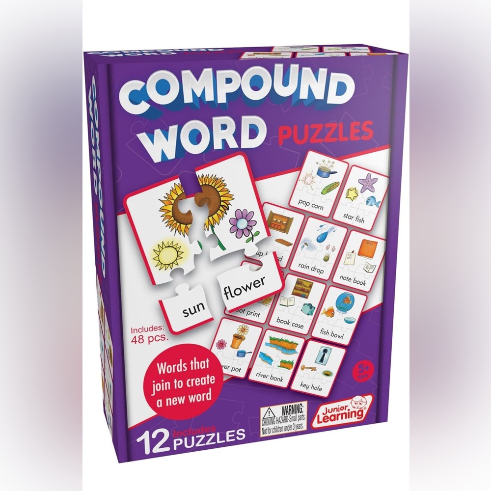 Compound Word Puzzles - Junior Learning